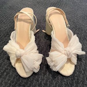 Loeffler Randall Camelia Bow High Sandals